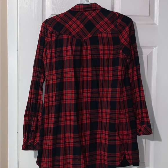 Plaid long-sleeve - Picture 2 of 2